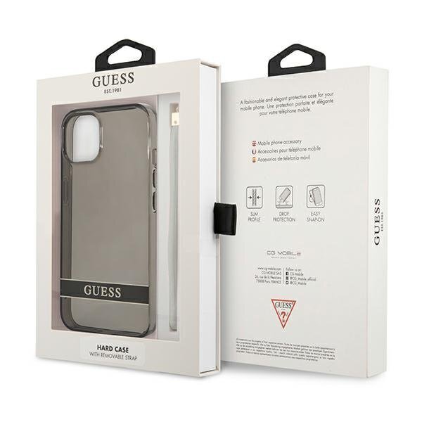 Guess GUHCP13SHTSGSK, sobib iPhone 13 mini, must hind ja info | Telefoni kaaned, ümbrised | kaup24.ee