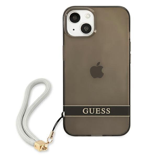 Guess GUHCP13SHTSGSK, sobib iPhone 13 mini, must hind ja info | Telefoni kaaned, ümbrised | kaup24.ee