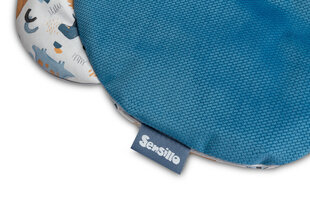 Комплект детского одеяла и подушки Sensillo Dinosaurs Blue цена и информация | Детское постельное бельё | kaup24.ee