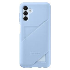 Samsung Card Slot Cover Case for Samsung Galaxy A13 5G Silicone Card Wallet Case Blue (EF-OA136TLEGWW) (Niebieski) hind ja info | Telefoni kaaned, ümbrised | kaup24.ee