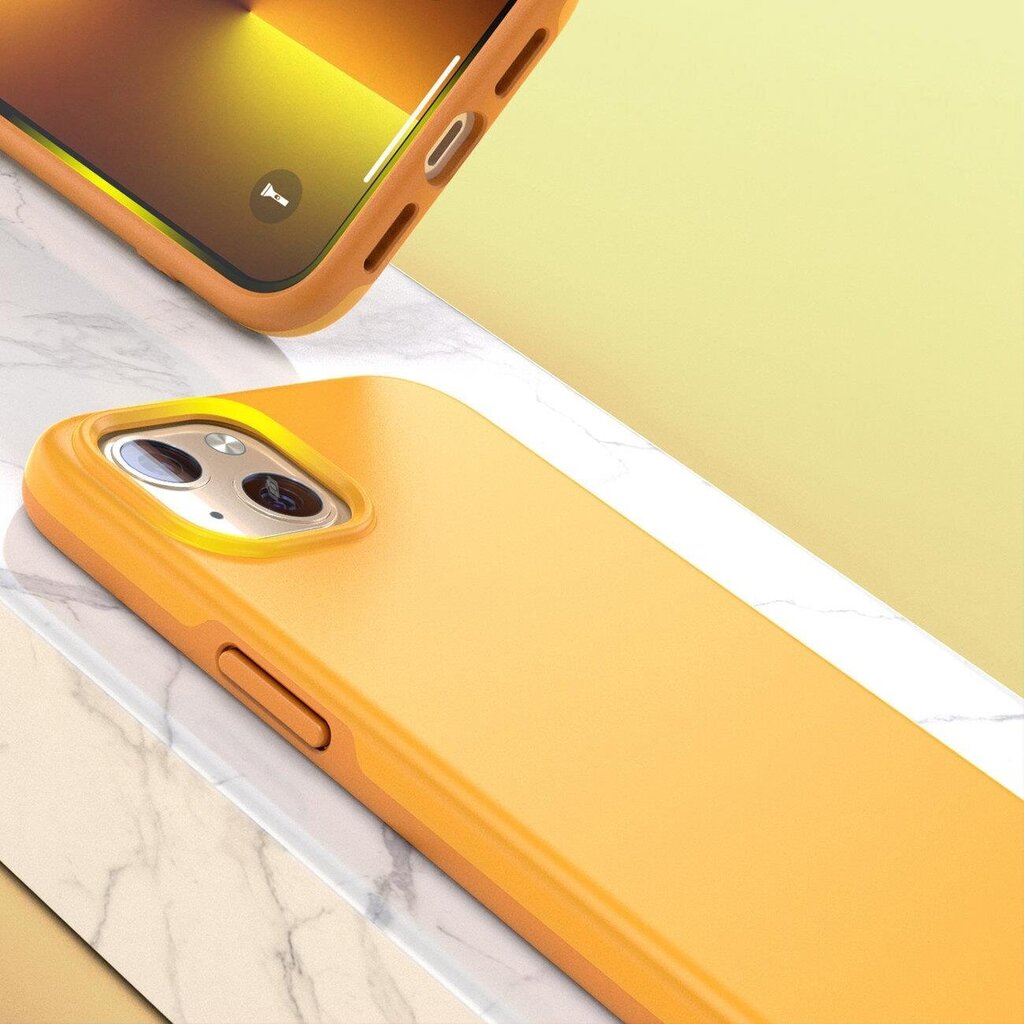 Choetech MFM Anti-drop case Made For MagSafe for iPhone 13 orange (PC0112-MFM-YE) (Orange) цена и информация | Telefoni kaaned, ümbrised | kaup24.ee