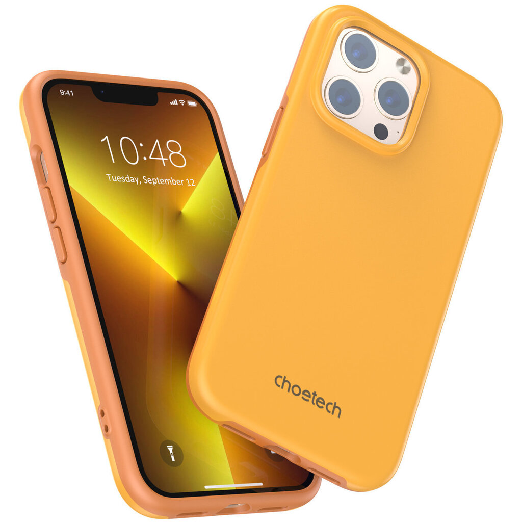 Choetech case iPhone 13 Pro Max Orange (PC0114-MFM-YE) (Orange) цена и информация | Telefoni kaaned, ümbrised | kaup24.ee