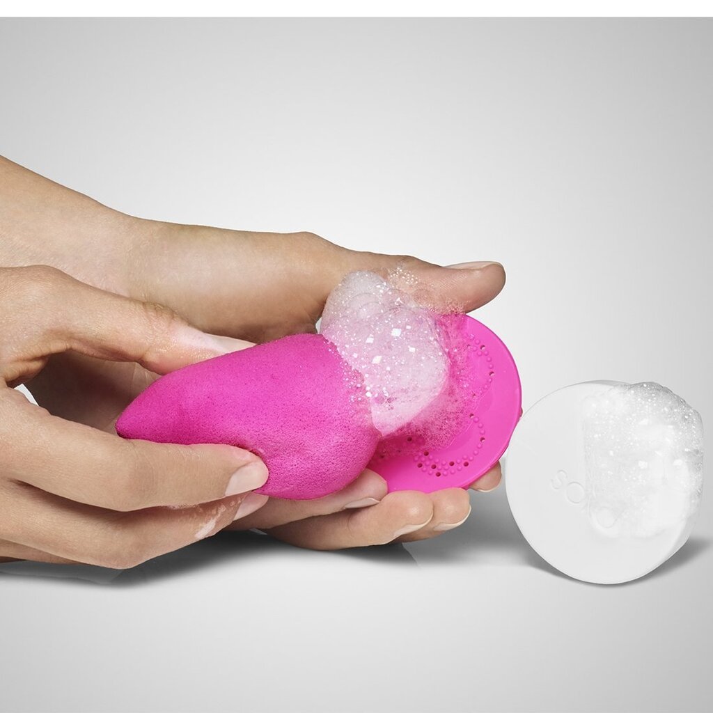BeautyBlender Cleanser Solid Lavender - Solid soap to remove dirt from sponges 28.0g цена и информация | Meigipintslid, -käsnad | kaup24.ee