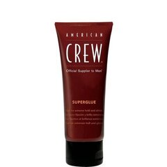 Tugeva fikseerimisega juuksegeel meestele American Crew Superglue 100 ml hind ja info | Viimistlusvahendid juustele | kaup24.ee