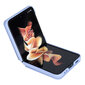 Telefoniümbris Nillkin Qin leather - Samsung Galaxy Z Flip 3, lilla hind ja info | Telefoni kaaned, ümbrised | kaup24.ee
