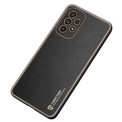 Dux Ducis Yolo elegant cover made of ecological leather for Samsung Galaxy A53 5G black (Black) hind ja info | Telefoni kaaned, ümbrised | kaup24.ee