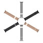 Dux Ducis Magnetic Strap Watch 7 Band 7/6/5/4/3/2 / SE (45/44 / 42mm) Magnetic Band Black (Milanese Version) (Black) hind ja info | Nutikellade ja nutivõrude tarvikud | kaup24.ee