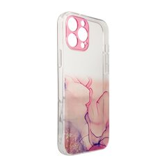 Marble Case for iPhone 13 Pro Gel Cover Marble Pink (Pink) hind ja info | Telefoni kaaned, ümbrised | kaup24.ee
