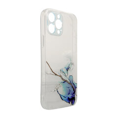 Marble Case for iPhone 13 Pro Max Gel Cover Marble Blue (Niebieski) hind ja info | Telefoni kaaned, ümbrised | kaup24.ee