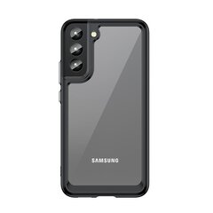 Outer Space Case Cover for Samsung Galaxy S22 + (S22 Plus) Hard Cover with Gel Frame Black hind ja info | Telefoni kaaned, ümbrised | kaup24.ee