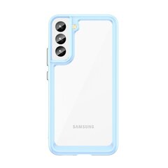 Outer Space Case Cover for Samsung Galaxy S22 + (S22 Plus) Hard Cover with Gel Frame Blue hind ja info | Telefoni kaaned, ümbrised | kaup24.ee