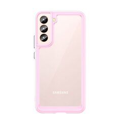 Outer Space Case Cover for Samsung Galaxy S22 + (S22 Plus) Hard Cover with Gel Frame Pink цена и информация | Чехлы для телефонов | kaup24.ee