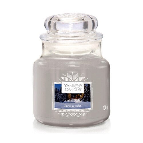 Yankee Candle Candlelit Cabin 104.0g hind ja info | Küünlad, küünlajalad | kaup24.ee