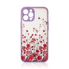 Design Case for iPhone 13 Pro floral purple (Fioletowy) hind ja info | Telefoni kaaned, ümbrised | kaup24.ee