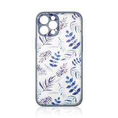 Design Case for iPhone 13, a flower case dark blue (Dark blue) hind ja info | Telefoni kaaned, ümbrised | kaup24.ee