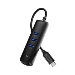 Ugreen CM416 4in1 USB to 4x USB 0.25 м цена и информация | Адаптеры и USB-hub | kaup24.ee