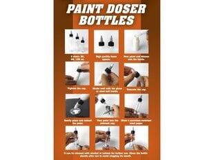 AK Interactive - Paint Doser Bottles 3x100ml (plastpudelid), 9048 hind ja info | Käsitööriistad | kaup24.ee