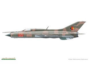 Сборная пластиковая модель Eduard - MiG-21PF ProfiPack Edition, 1/48, 8236 цена и информация | Конструкторы и кубики | kaup24.ee