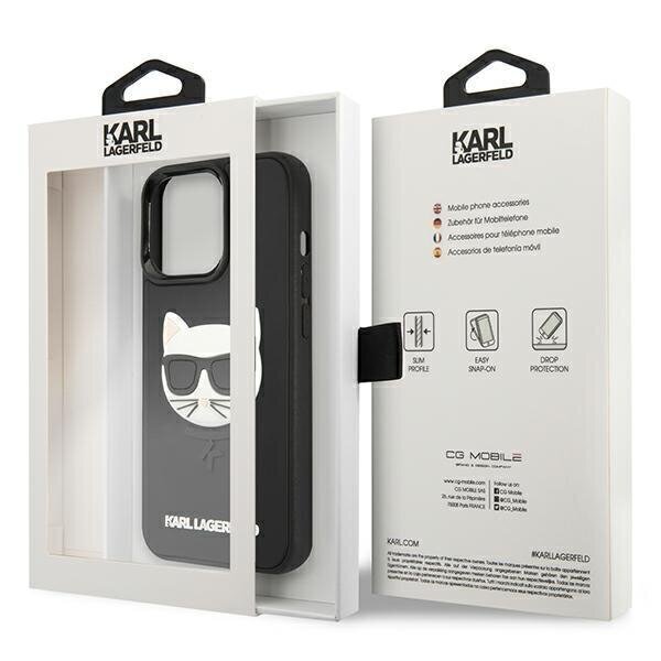 Telefoniümbris Karl Lagerfeld KLHCP13LCH3DBK 13 Pro цена и информация | Telefoni kaaned, ümbrised | kaup24.ee