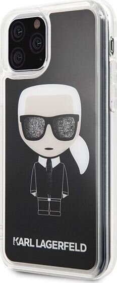 Karl Lagerfeld KLHCN65ICGBK, telefonile iPhone 11 Pro Max, must hind ja info | Telefoni kaaned, ümbrised | kaup24.ee