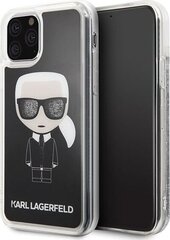 Karl Lagerfeld KLHCN65ICGBK для iPhone 11 Pro Max, черный цена и информация | Чехлы для телефонов | kaup24.ee