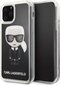 Karl Lagerfeld KLHCN65ICGBK, telefonile iPhone 11 Pro Max, must hind ja info | Telefoni kaaned, ümbrised | kaup24.ee