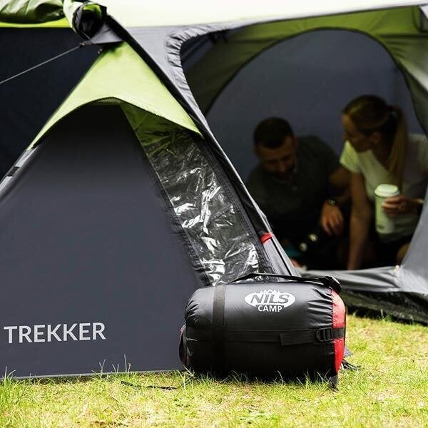 Telk Nils Camp Trekker, roheline/must hind ja info | Telgid | kaup24.ee