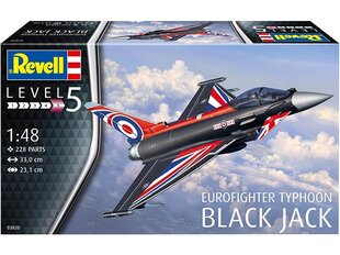 Сборная пластиковая модель Revell - Eurofighter «Black Jack», 1/48, 03820 цена и информация | Конструкторы и кубики | kaup24.ee