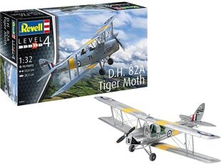 Сборная пластиковая модель Revell - D.H. 82A Tiger Moth, 1/32, 03827 цена и информация | Конструкторы и кубики | kaup24.ee