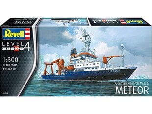 Сборная пластиковая модель Revell - German Research Vessel Meteor, 1/300, 05218 цена и информация | Конструкторы и кубики | kaup24.ee