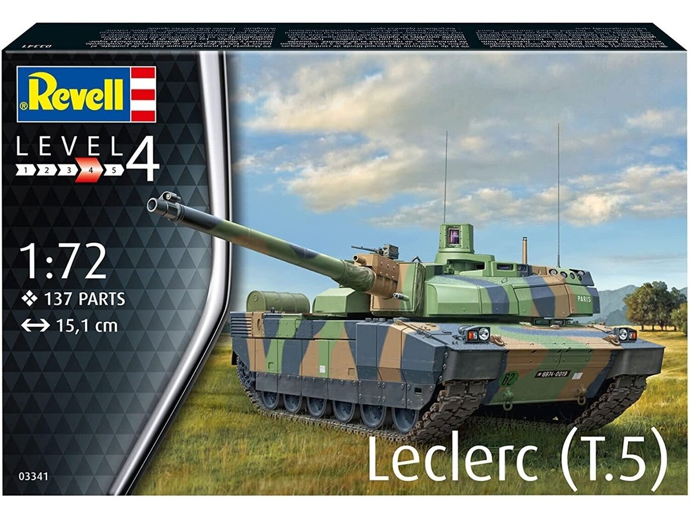 Revell - Leclerc T5, 1/72, 03341 hind ja info | Klotsid ja konstruktorid | kaup24.ee