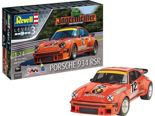 Revell - Jägermeister Motor Sport 50th Anniversary Porsche 934 RSR mudeli komplekt, 1/24, 05669 цена и информация | Конструкторы и кубики | kaup24.ee