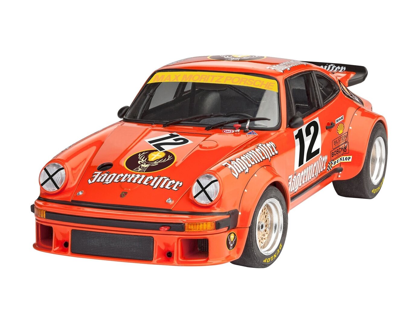 Revell - Jägermeister Motor Sport 50th Anniversary Porsche 934 RSR mudeli komplekt, 1/24, 05669 hind ja info | Klotsid ja konstruktorid | kaup24.ee