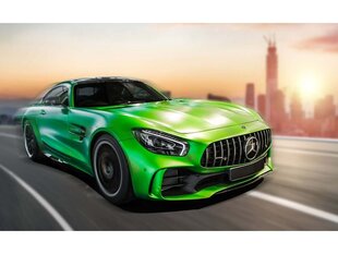 Сборная пластиковая модель Revell - Build‘N Race-Chassis Mercedes-AMG GT R, зеленая, 1/43, 23153 цена и информация | Конструкторы и кубики | kaup24.ee