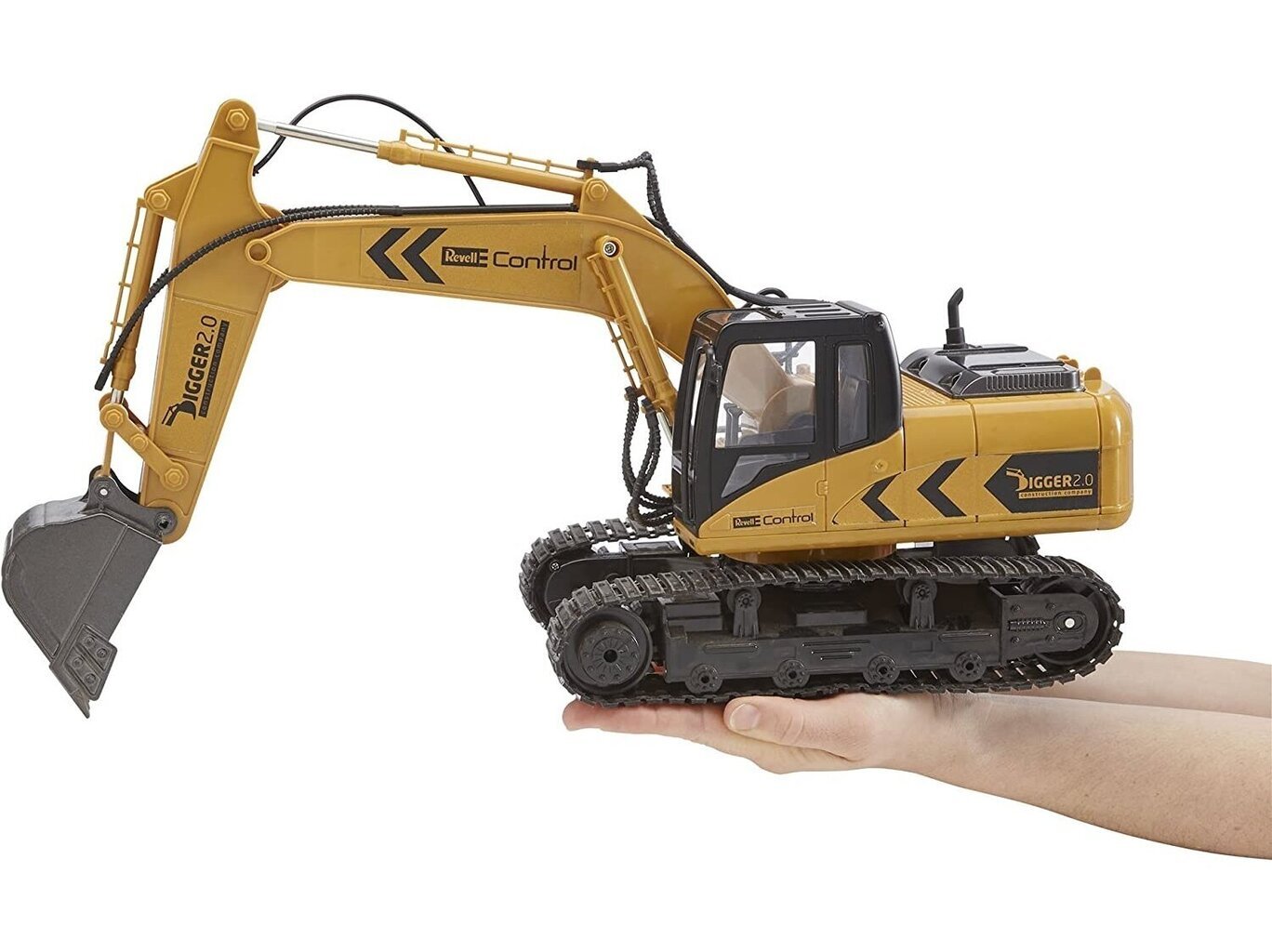 Revell - Raadio teel juhitav X-Treme RC Digger 2.0 Ekskavaator, 24924 цена и информация | Klotsid ja konstruktorid | kaup24.ee