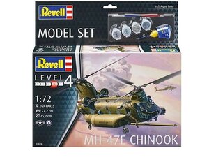 Сборная пластиковая модель Revell - CH-47D Chinook подарочный набор, 1/144, 63825 цена и информация | Конструкторы и кубики | kaup24.ee