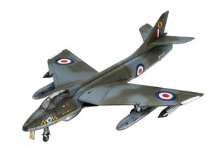 Сборная пластиковая модель Revell - Hawker Hunter FGA.9 подарочный набор, 1/144, 63833 цена и информация | Конструкторы и кубики | kaup24.ee