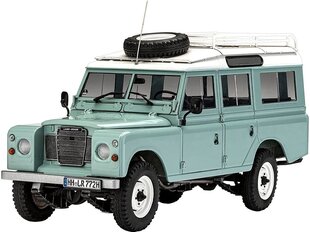 Сборная пластиковая модель Revell - Land Rover Series III подарочный набор, 1/24, 67047 цена и информация | Конструкторы и кубики | kaup24.ee