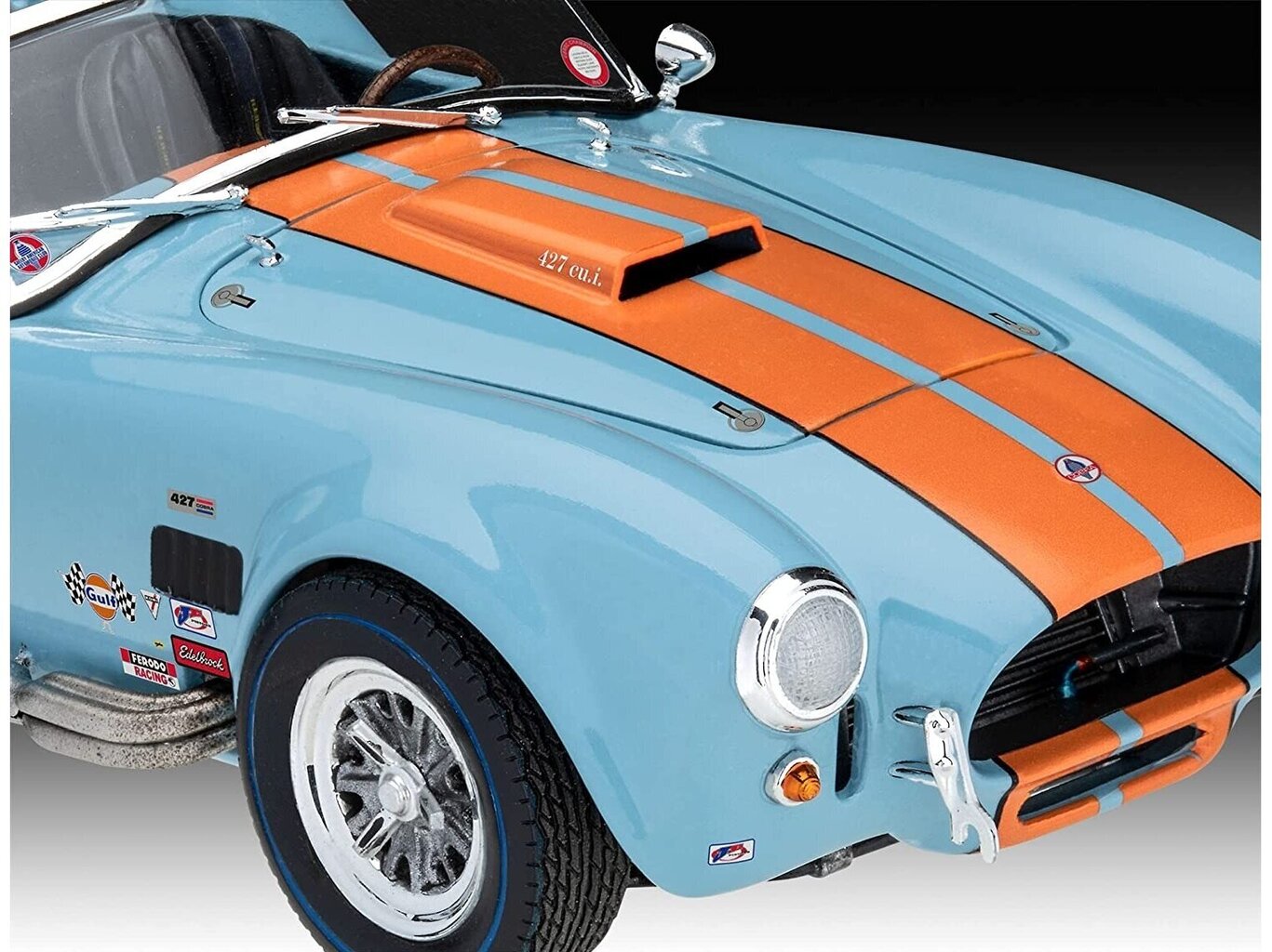 Revell - '65 Shelby Cobra 427 mudeli komplekt, 1/24, 67708 hind ja info | Klotsid ja konstruktorid | kaup24.ee