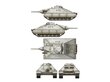 Das Werk - Schwerer kleiner Panzerkampfwagen German heavy tank project 1944 - 2 in 1, 1/35, 35019 цена и информация | Klotsid ja konstruktorid | kaup24.ee