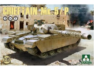 Takom - British Main Battle Tank Chieftain Mk.5/P, 1/35, 2027 цена и информация | Конструкторы и кубики | kaup24.ee