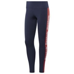 Женские леггинсы SWEATPANTS REEBOK LINEAR LOGO TIGHT EK1362, синие цена и информация | Спортивная одежда женская | kaup24.ee