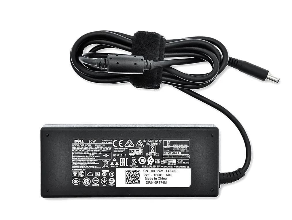 Adapter originaal Dell AC 90W 4.5 mm RT74M hind ja info | Sülearvutite laadijad | kaup24.ee