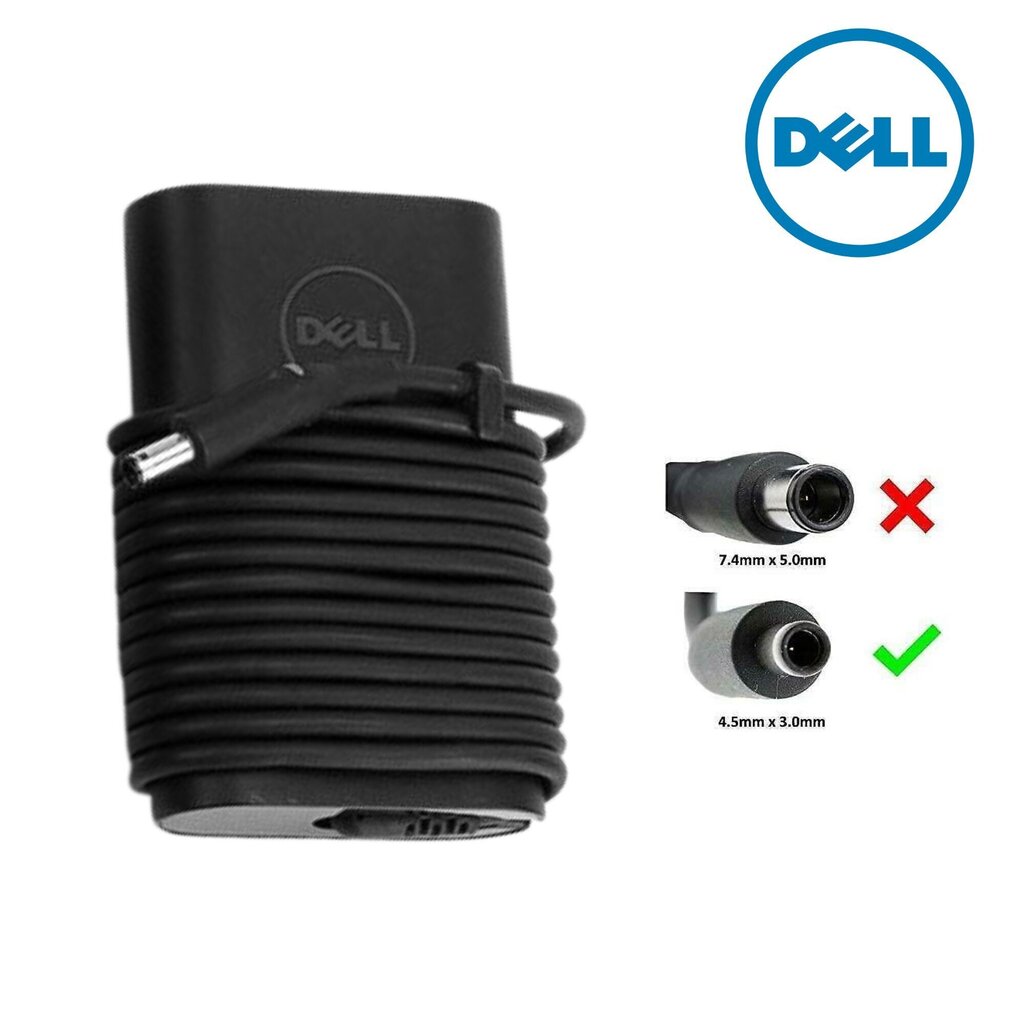 Adapter/laadija originaal Dell AC 45W 2.31A CDF57 hind ja info | Sülearvutite laadijad | kaup24.ee