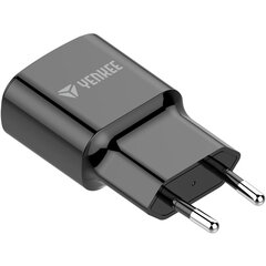 Зарядное устройство YENKEE, USB-A, 12 Вт+ lightning 2,4 А, 1 м цена и информация | Зарядные устройства для телефонов | kaup24.ee