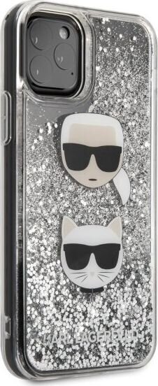 Karl Lagerfeld KLD264SLV, telefonile iPhone 11 Pro, hõbedane hind ja info | Telefoni kaaned, ümbrised | kaup24.ee