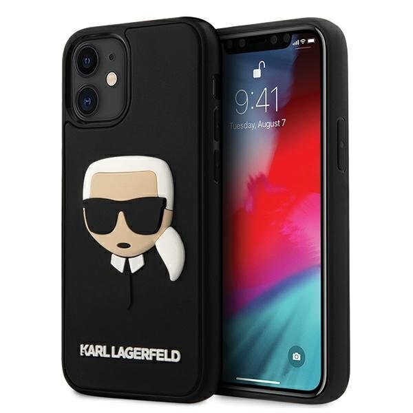 Telefoniümbris Karl Lagerfeld KLHCP12SKH3DBK iPhone 12 mini 5,4" hind ja info | Telefoni kaaned, ümbrised | kaup24.ee