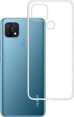 Telefoniümbris 3MK Clear Case Oppo A15-le, läbipaistev hind ja info | Telefoni kaaned, ümbrised | kaup24.ee