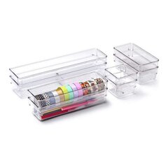 Organiseerija Confortime polüstüreen, 41 x 10, 4 x 8,2 cm цена и информация | Ящики для вещей | kaup24.ee