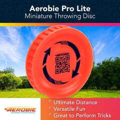 Летающий диск Aerobie Pocket Pro цена и информация | Игрушки для песка, воды, пляжа | kaup24.ee